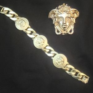 Versace bracelet 24k